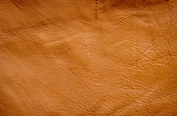 Natural brown leather texture, useful as a background. Color luxury fabric with pattern rough cloth surface. Weathered antique grain animal.