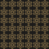 Fototapeta Tęcza - Golden background pattern. Black and gold background image. Seamless geometric pattern, wallpaper texture. Vector