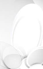 Aufkleber - Abstract soft transparent circle shapes background design.