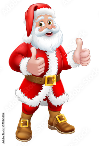 Santa Claus Christmas carto...