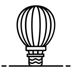 Poster - 
Hot air balloon or fire balloon best for adventure
