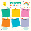 © yusufdemirci - Daily And Weekly Planner For Children