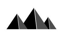 Pyramid Three Vetor