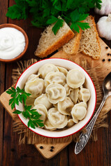 Poster - Dumplings with meat