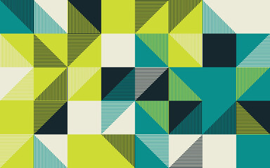 Wall Mural - angular vector pattern design abstract background