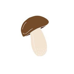 Poster - Vector hand drawn doodle sketch colored King bolote cep mushroom isolated on white background