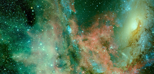 Wall Mural - Endless universe. Elements of this image furnished by NASA