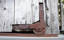 Distressed Barn Board Door