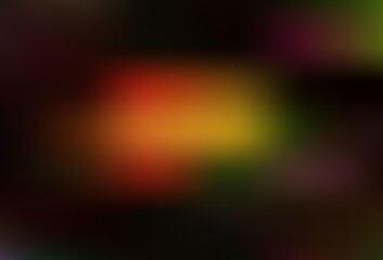 Wall Mural - dark brown vector blurred and colored pattern.