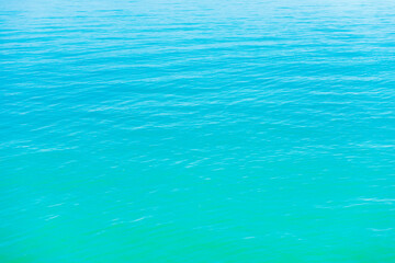 Blue sea water background for nature blue texture