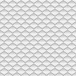 © Pound - Abstract white paper geometric rhombus seamless pattern background. Vector illustration eps10