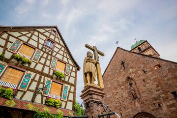 Poster - Dans les rues de Kaysersberg