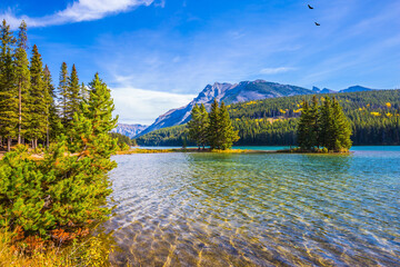 Poster - The gulf of lake Minnewanka