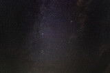 Fototapeta Kosmos - dark night sky with milky way and millions of stars