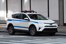 Police Car In New York