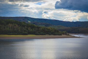 Canvas Print - Un lac d'Allemagne en Eifel