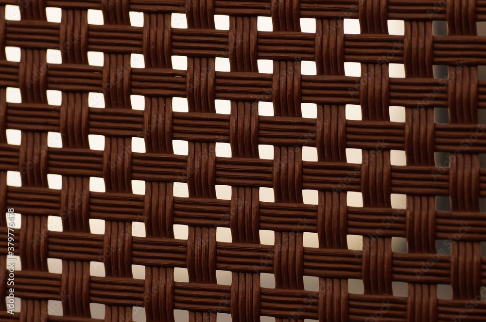 Brown grid - background for subtitles or graphics, texture in nature colors - obrazy, fototapety, plakaty 