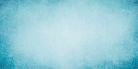Fototapete - Blue Background texture with white center,  Modern background paper horizontal with Unique design of paper, Soft natural style For aesthetic creative design