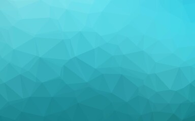Wall Mural - Light BLUE vector shining triangular background. Glitter abstract illustration with an elegant design. Template for a cell phone background.