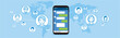 © yukipon00 - Chat app vector illustration smartphone