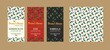 © pgmart - Template for creating packaging design for elite Ceylon, Indian tea in national style. Bonus - ethnic seamless pattern.