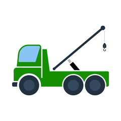 Sticker - Car Towing Truck Icon