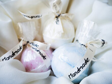 Bath Bombs Made From Natural Ingredients