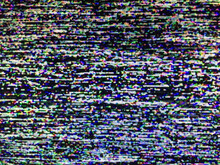 VHS Tape Static