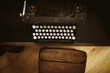 © Piotr Dybowski/Stocksy - Vintage typewriter from the top