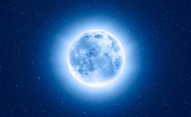 Fotomurales - Full Blue Moon 