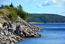 Fall Landscape Charlevoix Region Quebec Province Canada