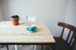 © SANJA LYDIA/Stocksy - Home made organic coffee on a wooden table
