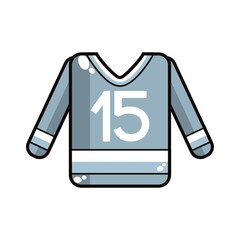 Poster - ice hockey jersey