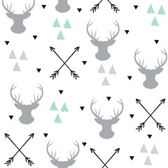 Sticker - Scandinavian pattern design