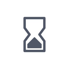 Wall Mural - Hourglass icon