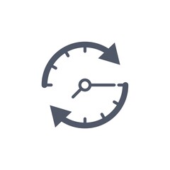 Sticker - Clockwise clock