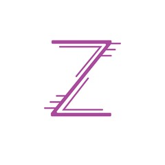 Canvas Print - Letter z