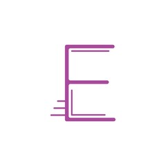 Poster - Letter e