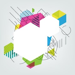 Canvas Print - geometric design