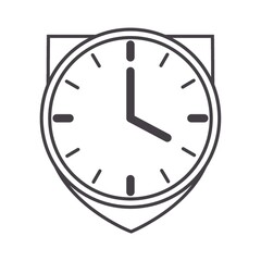 Sticker - Clock design