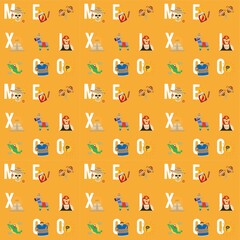 Wall Mural - mexico pattern design