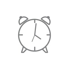 Canvas Print - alarm clock icon