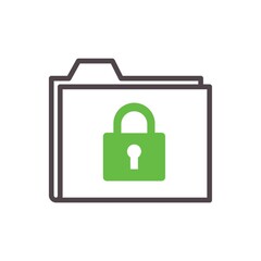 Sticker - File security concept