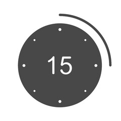 Canvas Print - 15 seconds icon