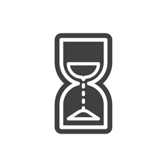 Wall Mural - Hourglass icon