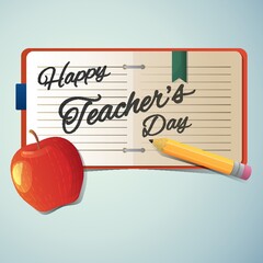 Sticker - Happy teacher's day design