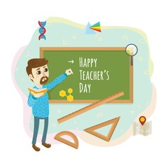 Sticker - Happy teacher's day design