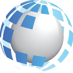 Sticker - Globe design