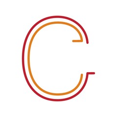 Wall Mural - Letter c