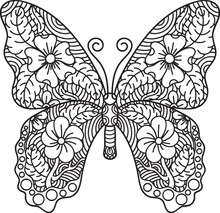 Intricate Butterfly Design